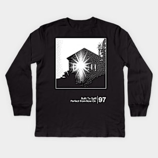 Built To Spill / Minimal Fan Art Design Kids Long Sleeve T-Shirt